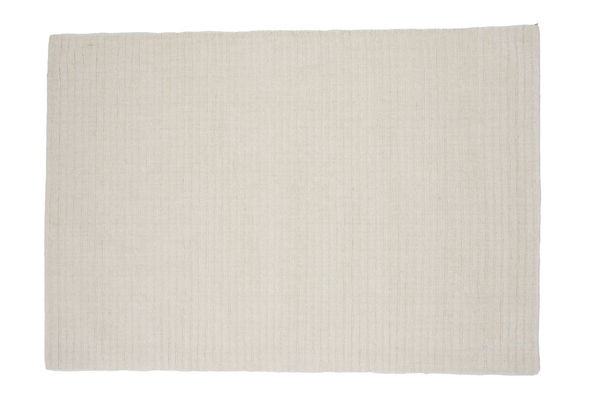 Tibur - Tæppe i uld, 160 x 230 cm., tre valgfrie farver Hvid