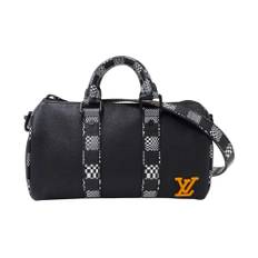 Louis Vuitton Vintage, Vintage , unisex, Sort, ONE SIZE, Læder, Brugt læder Duffle taske