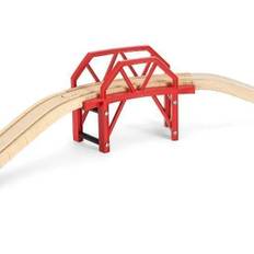 Brio Bro Med Rampor Räls 33699 tåg lek bygg trä äventyr