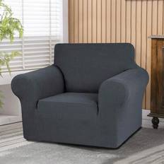 Stretch Single Sofa Slipcover 1 Piece Couch Sofa Cover Furniture Protector 1 Seater Sofa With Elastic Bottom For Kids,Pet.Jacquard Small Checked Patte - Multicolor - Single Seat,2 Seater,3 Seater