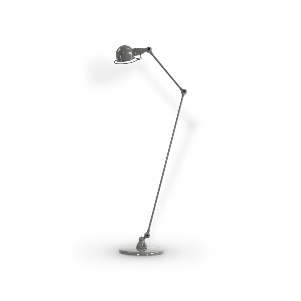 Signal SI833 gulvlampe fra Jieldé - Mouse grey / Blank