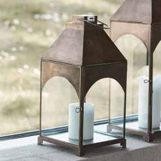 House Doctor Lantern Arch Antique Brass Small