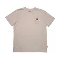 Bob, Top, Herre, Grå, 2XL, Bomuld, Håndmalet Ravn Tequila T-shirt