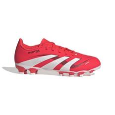 adidas Predator League Mg Pure Victory - Lucid Red/vit/svart Barn - ['Röd'] (32)