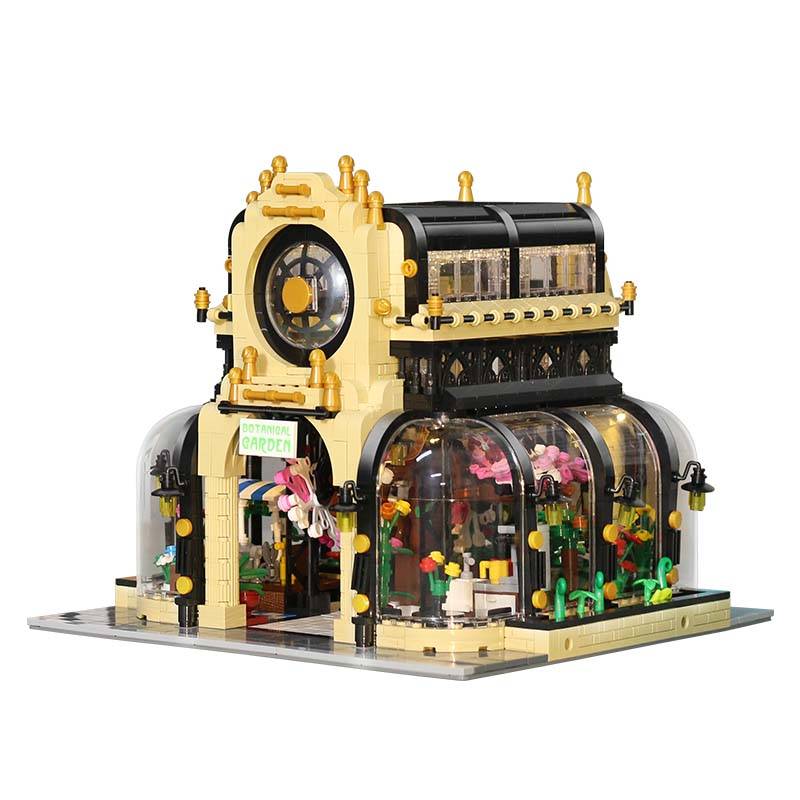 Mould King 16019 Botanical Garden Building Blocks with LED Light 360' Panoramic Design Building Toy Block set