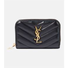 Saint Laurent Cassandre matelassÃ© leather coin purse