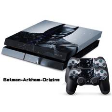 PS4 skin til konsol og to controllere. Batman.