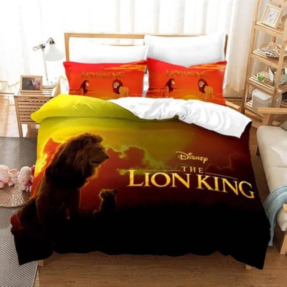 Påslakan Disney Lejonkungen för barnrum, 140 x 210 cm