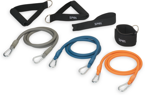 Spri Body Resistance Kit Träningsutrustning Blue-black - One Size