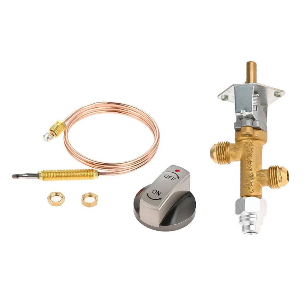 Mosiee Propane Safety Control Valve M8x1Thermocouple Knob