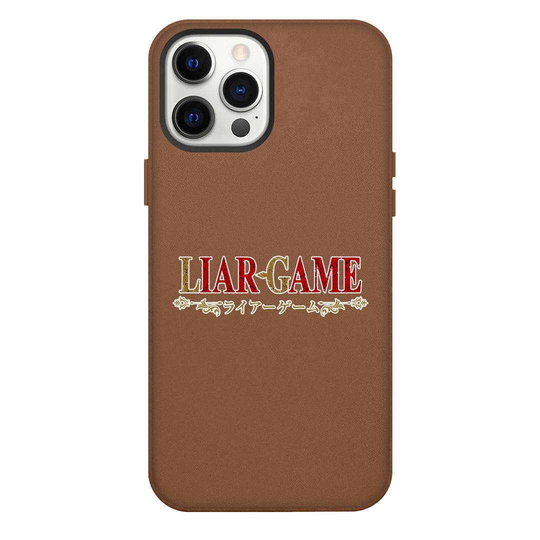 Liar Game Phone Case For iPhone Samsung Galaxy Pixel OnePlus Vivo Xiaomi Asus Sony Motorola Nokia - Liar Game Series Logo Sticker.