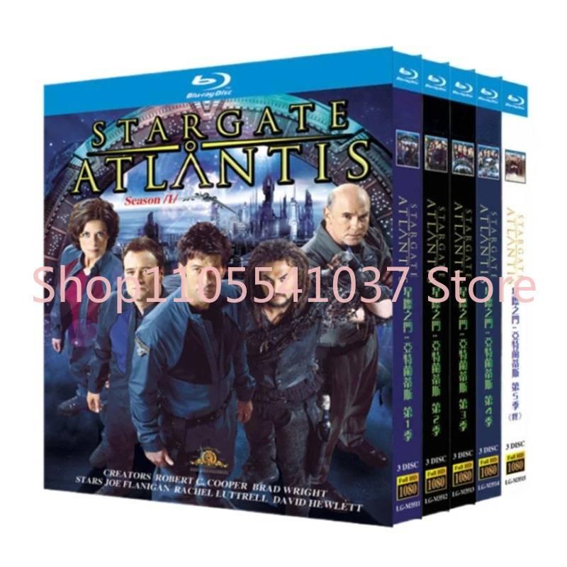 Stargate: Atlantis Season 1-5  Blu-ray Disc