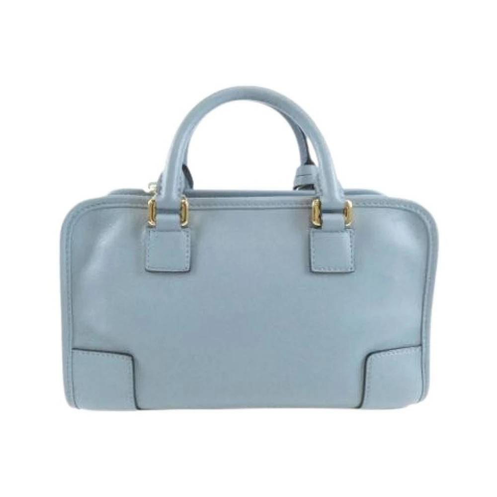 Loewe Pre-owned Pre-owned Handbag - Vintage - Dame - Blå - ONE SIZE - Læder