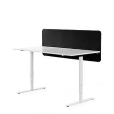 Bordsskärm m.beslag 83x65 Dox 50-svart