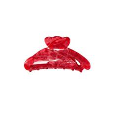 Solid Hair Clip - Red