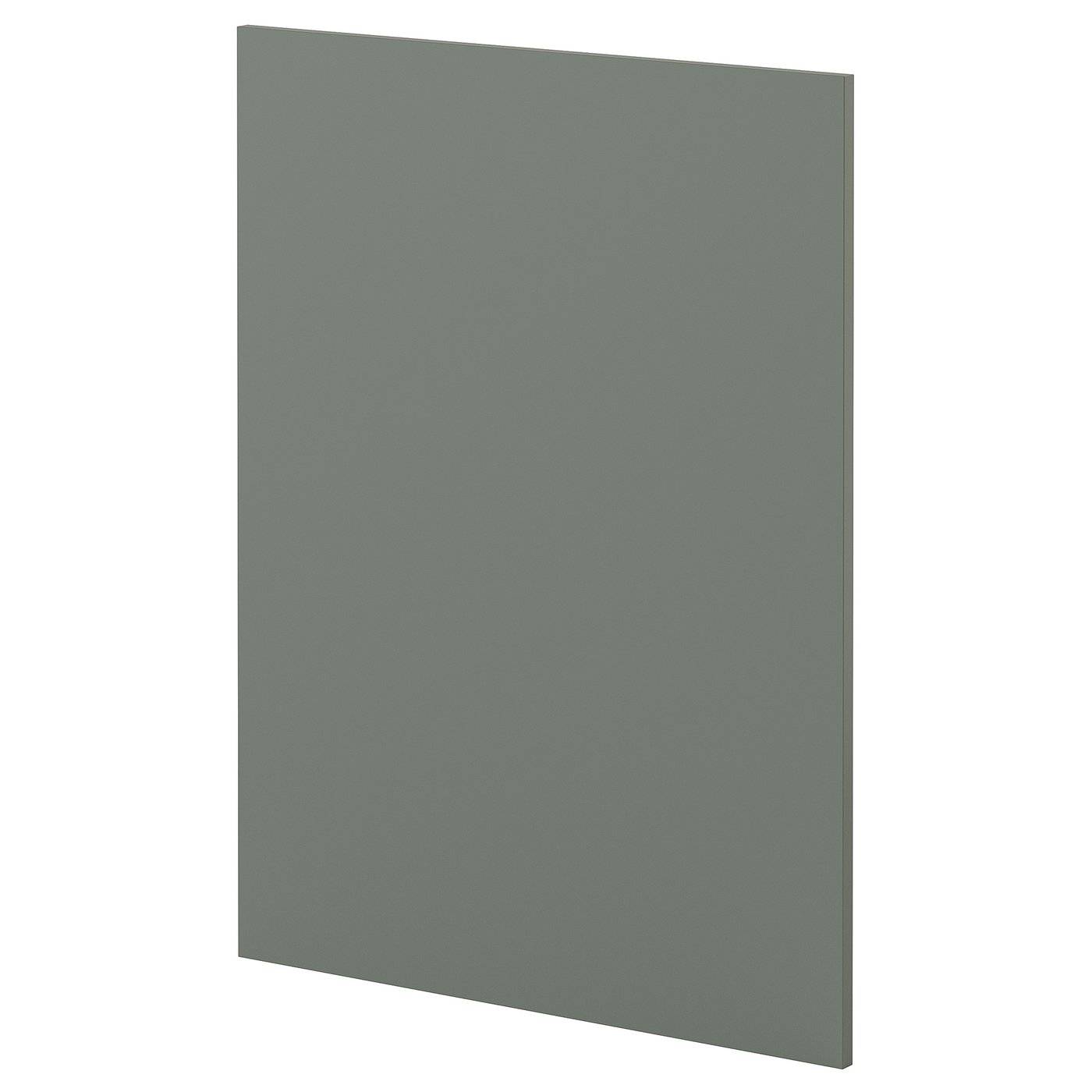 METOD 1 front för diskmaskin, Nickebo matt grågrön, 60 cm