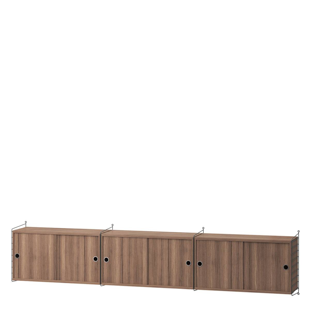 String Living Room D - Valnød - Vanger i Beige
