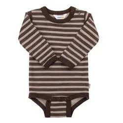Joha Langærmet Body - Dark Brown 100