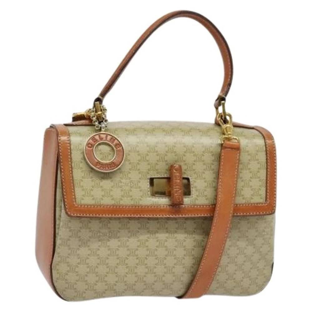 Celine Vintage - Pre-owned Vintage Convertible Top Handle Bag Vintage - Dam - ONE Size - Läder