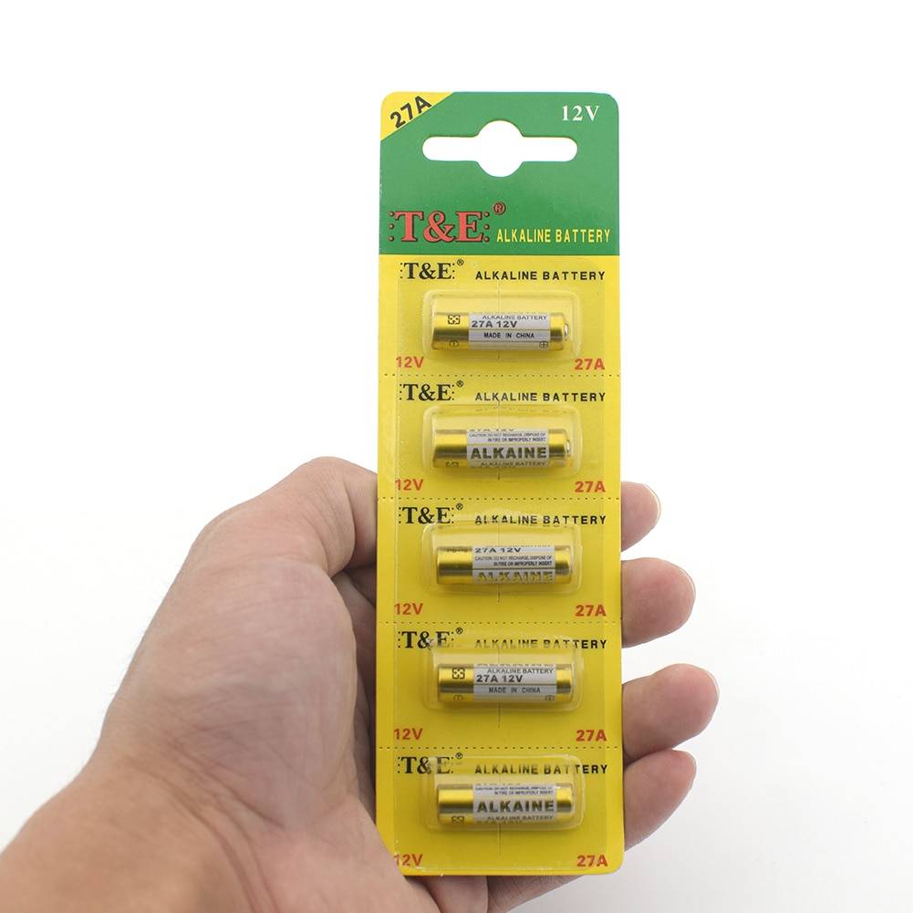 5x 12v 27a fjärrkontroller kontroller batteri g27a mn27 ms27 gp27a a27 l828 v27ga alk 27a a27bp k27a vr27 r27a alkaliska torrbatterier