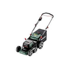 Metabo Akku-Rasenmäher RM 36-18 LTX BL 46 mit 2x 5,2 Ah Akkus und Lader ASC 145