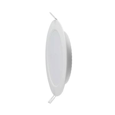 18W nedsænket panel, bagbelyst, Samsung chip, 3000K, rund, varm kulør - V-TAC