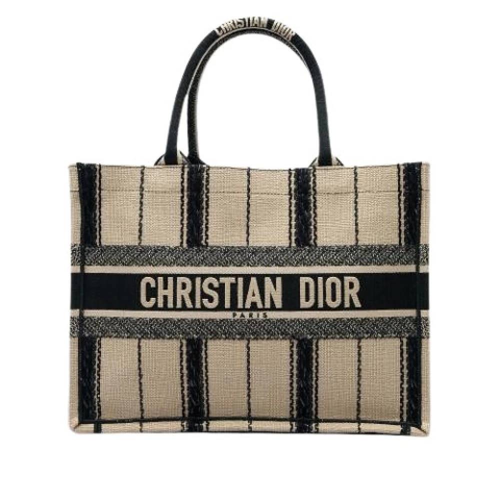 Dior Vintage Pre-owned Book Tote - Vintage - Dame - Beige - ONE SIZE -