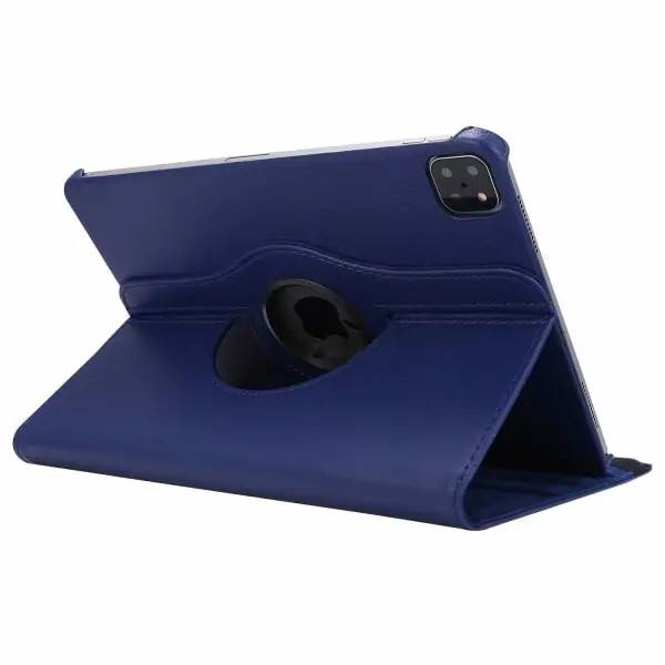 iPad Air 4 & Pro 11 Roterende Cover. Mørkeblå.