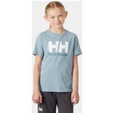 Helly Hansen Junior HH Logo Round Neck Bomulls T-shirt Marinblå 176/16