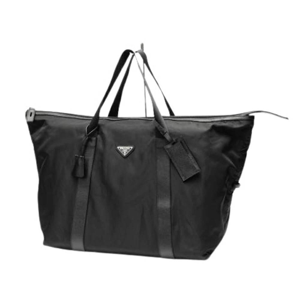 Prada Vintage Pre-owned Vintage Boston Bag - Vintage - Dame - Sort - ONE SIZE - Læder