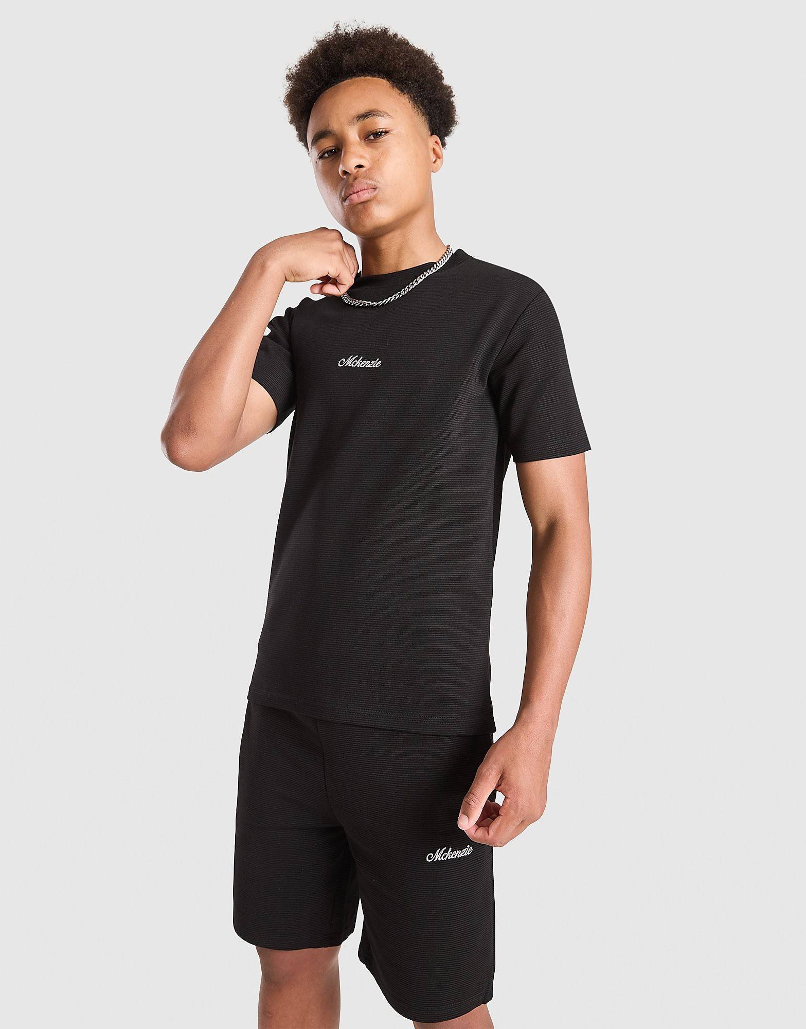McKenzie Pismo T-Shirt Junior, Sort