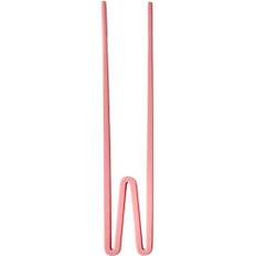 Rice Plastic Beginner Friendly Chopstick - Coral