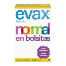 Evax Normal Fresh Pantyliners Small Bags 40 Units