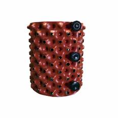Corporation Root Plus Pot Mini Brown Nan-a 1.5L (Flowerpot, Gardening, Houseplants, Indoor, Cactus, Succulents, Interior)