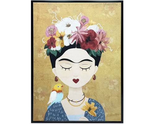 Canvas Frida Kahlo I inramad 40x60