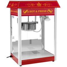 Popcornmaskine - retrodesign - rød