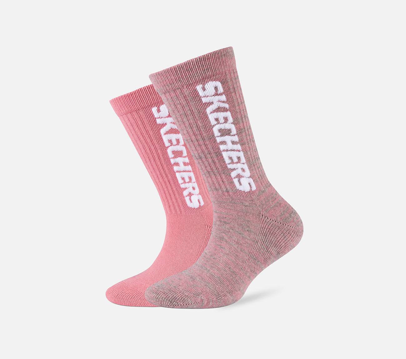 Skechers, Footies 2 par, 27-30, Barn & Ungdom - SK41054FLAMINGO (27-30)