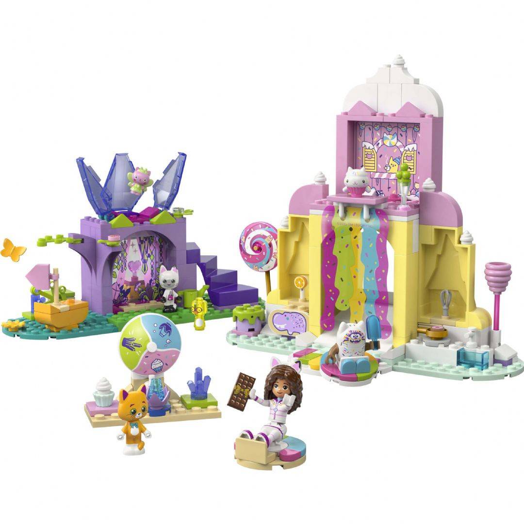 Gane-guf-bjerget og Kattehaven Lego Byggeklodser Gabbys Dollhouse 11205