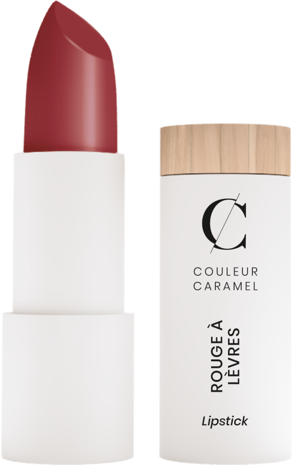 Couleur Caramel Läppstift Bright - 223 True Red
