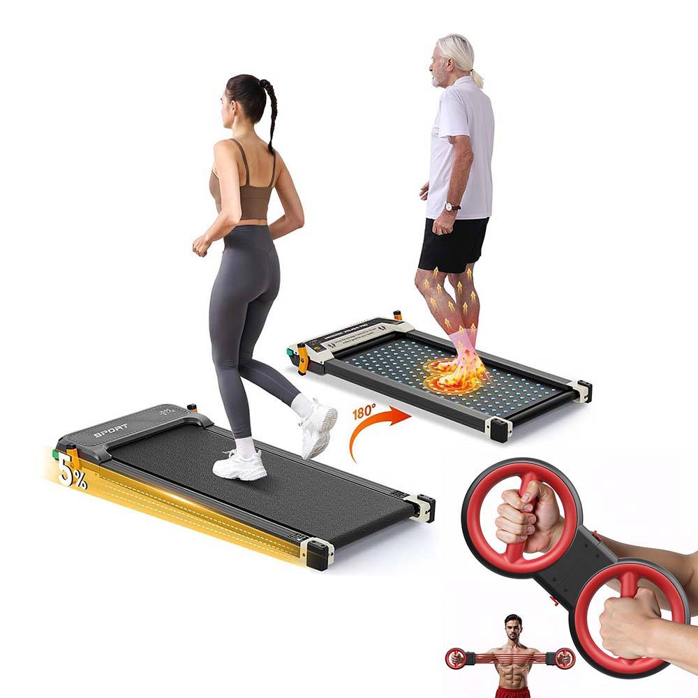 Akluer 520A-A Dual-Sided Walking Pad + Multi-Functional Arm Trainer (RL-2000A)