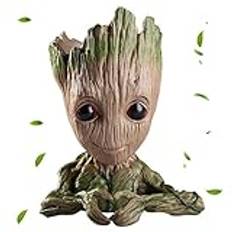 thematys Baby Groot blomkruka – innovativ actionfigur för växter och pennor från filmklassikern I AM Groot