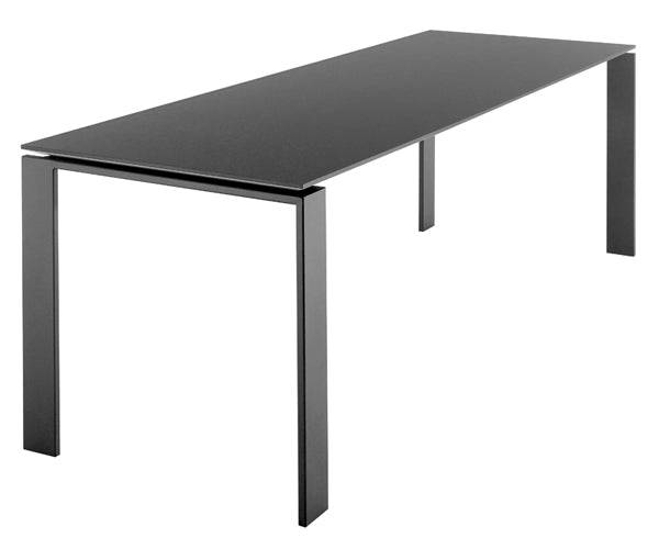 Kartell Four Bord - 190x79cm - Sort / Sort