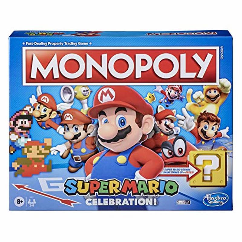 Monopoly Super Mario Celebration Edition Board Game for Super Mario...