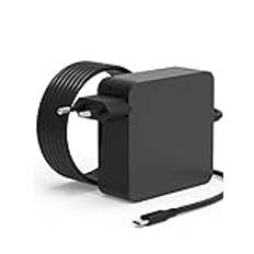 Universal 65W 45W USB C Charger - USB C Laptop Charger : for HP/Lenovo/Samsung/Asus/Dell/Acer/Mac Book pro And All Computer or Smart Phones, Fast Type C AC Power Adapter Cord