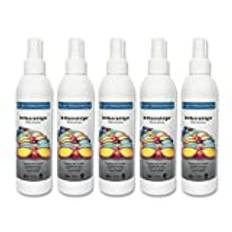 Blum Manufaktur - 5 x 30 ml glasögonrengöring – glasögonspray – högkvalitativ rengöringsspray för snabb och grundlig rengöring.