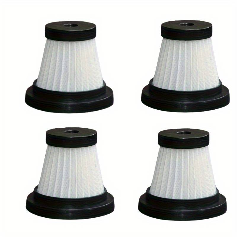 4 Washable Filters - Suitable For Handheld Car Vacuum Cleaners, Made Of Pvc Material, Ideal For Home And Vehicle Use, Vacuum Cleaner Additions