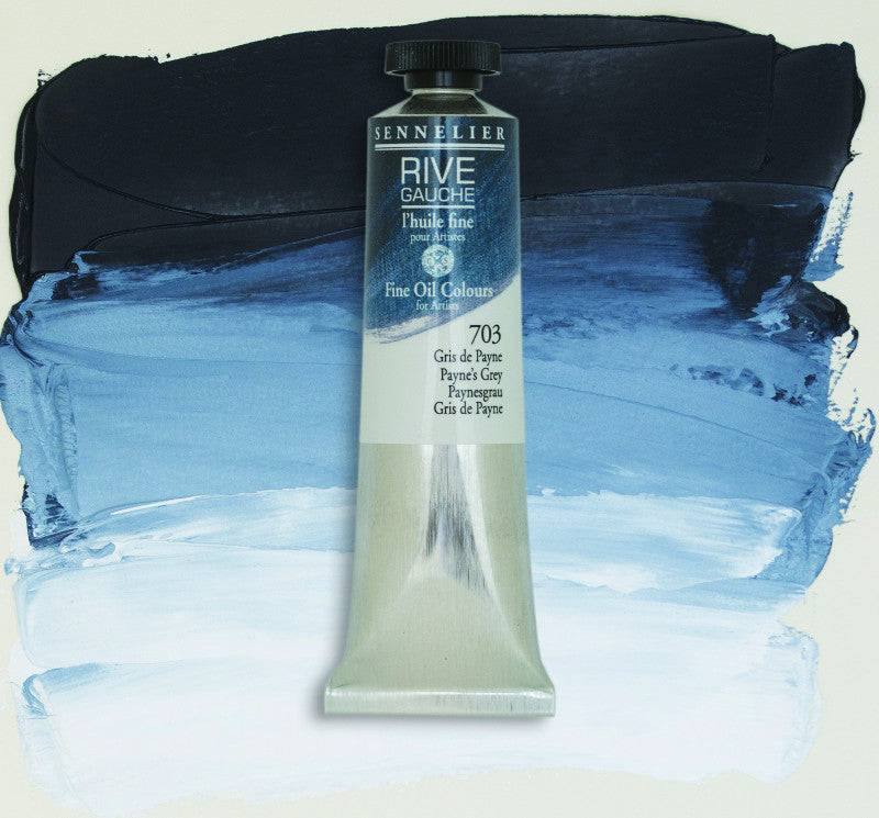 Sennelier Rive Gauche Oljefärg 200 ml Payne's Grey 703