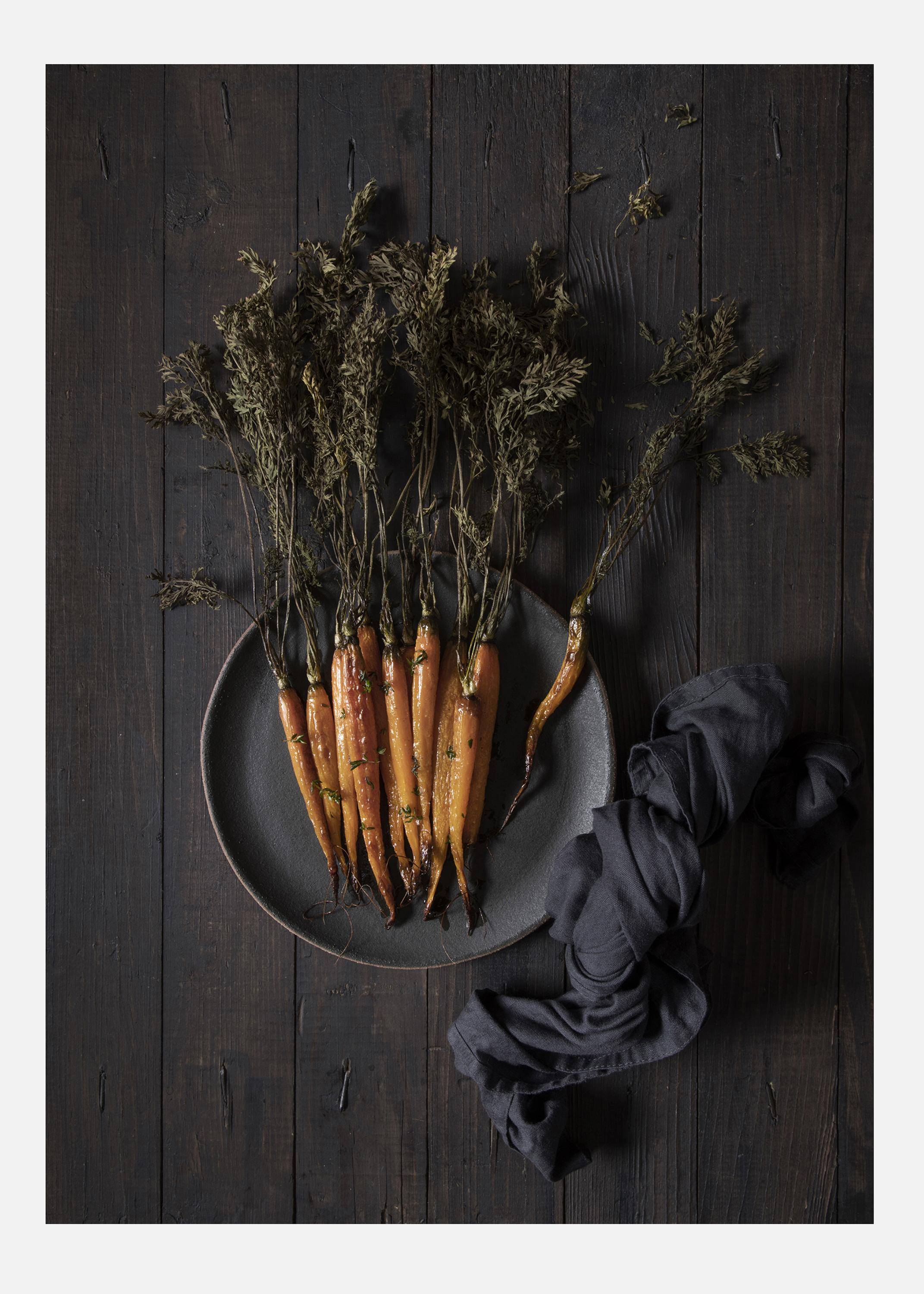 Roasted Carrots Canvastavla (100x140 cm)
