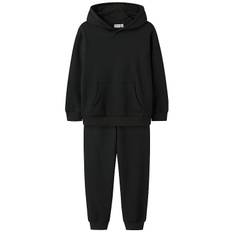 Name It Sweatset - NkmVian - Svart - Name It - 7 år (122) - Sweatset