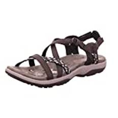 Skechers Dam Reggae Slim-Vacay-40955 Sling back sandaler, Svart - Svart blk - 39 EU